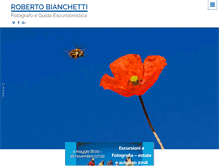 Tablet Screenshot of fotorobertobianchetti.com